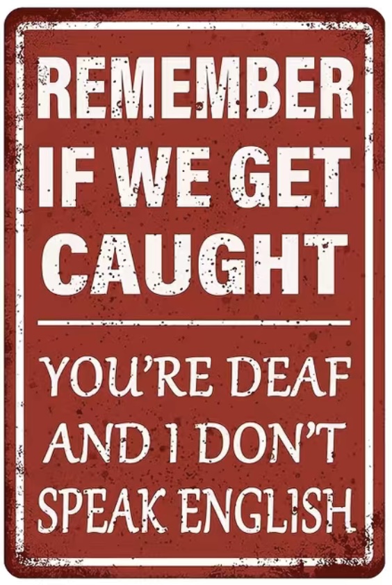 If We Get Caught Fridge Magnet