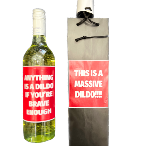 WINE BOTTLE STICKERS SET OF 2