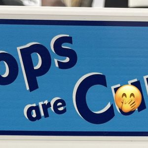 COPS ARE KENTS STICKERS by KILLER GRAFFIX RATROD HOTROD FORD GM RACECAR