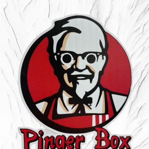 PINGER BOX STICKERS by KILLER GRAFFIX RATROD HOTROD FORD GM RACECAR