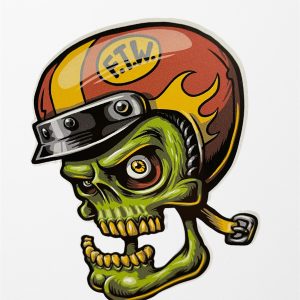 FTW(fuck the world) STICKERS by KILLER GRAFFIX RATROD HOTROD FORD GM RACECAR